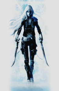 Cover art from Throne of Glass by Sarah J. Maas